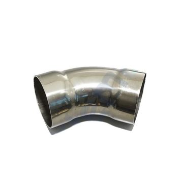 Katar Alüminyum 50 mm 45 Derece Bronz 3'lü Şişme Dirsek