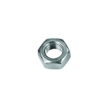 Katar M22 DIN934 Ak Çelik Beyaz Somun
