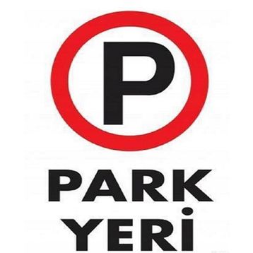 Katar Market Park Yeri Uyarı Levhası