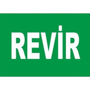 Katar Market Revir Uyarı Levhası