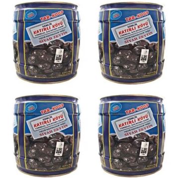 Katırlı Zeytin 4x2 kg Siyah Zeytin