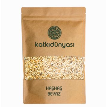 Katkı Dünyası 1 kg Beyaz Haşhaş