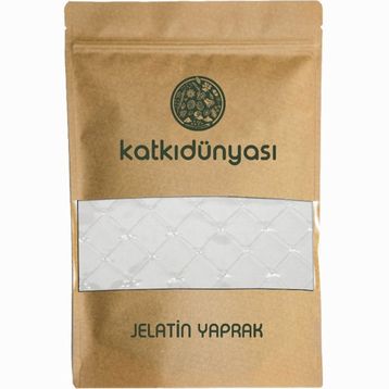 Katkı Dünyası 100 gr Yaprak Jelatin