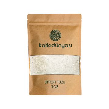 Katkı Dünyası 250 gr Toz Limon Tuzu
