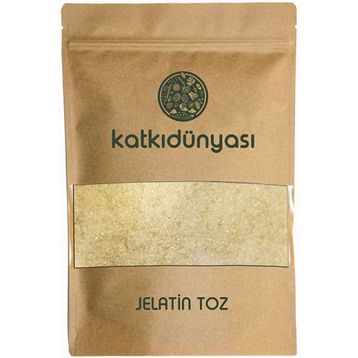 Katkı Dünyası 250 Toz Jelatin