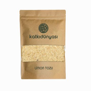Katkı Dünyası 50 gr Limon Tozu