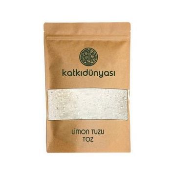 Katkı Dünyası 500 gr Toz Limon Tuzu