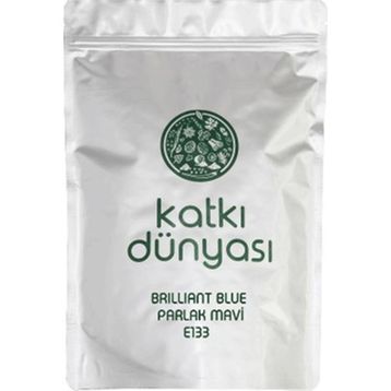 Katkı Dünyası E133 Brilliant Blue 1 kg Toz Gıda Boyası