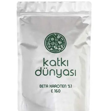Katkı Dünyası E160 2,5 kg %1 Beta Karoten
