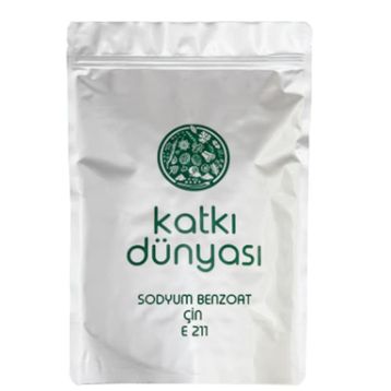 Katkı Dünyası E211 1 kg Sodyum Benzoat Çin