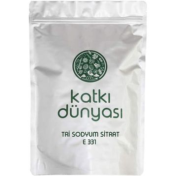 Katkı Dünyası E331 1 kg Tri Sodyum Sitrat