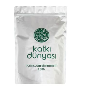 Katkı Dünyası E336 1 kg Potasyum Bitartarat