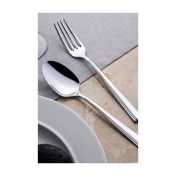 Katre Sade 60 Parça 12 Kişilik Çatal Kaşık Takımı
