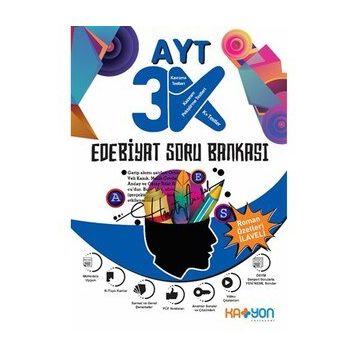 Katyon Yayınları Ayt Edebiyat 3K Soru Bankası