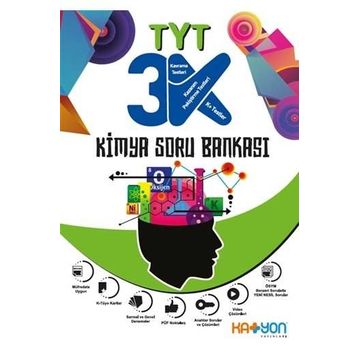 Katyon Yayınları Ayt Kimya 3k Soru Bankası