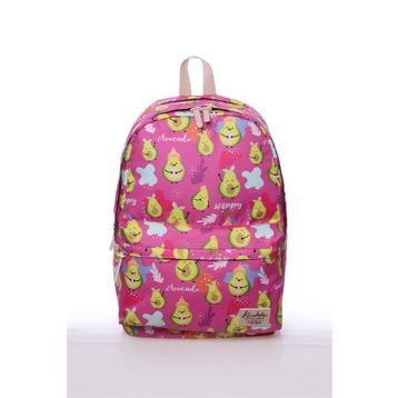 Kaukko K1163 Nature Sırt Çantası Crimson Avacado