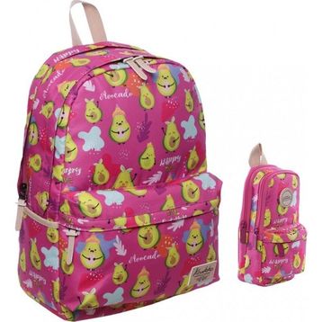 Kaukko K1163 Nature Sırt Çantası Crimson Avacado