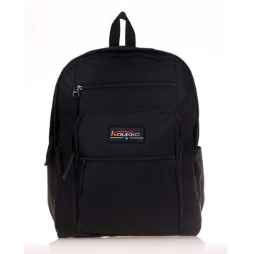 Kaukko K1426 Full Pocket Siyah Sırt Çantası