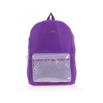 Kaukko K1517 Brıght Kapitone Mor Sırt Çantası