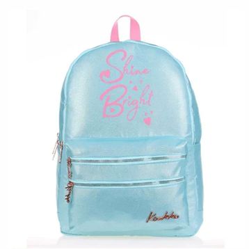 Kaukko K1565 Sparkle Turkuaz Sırt Çantası