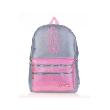 Kaukko K1569 Sparkle Duble Gri Sırt Çantası