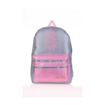 Kaukko K1569 Sparkle Duble Gri Sırt Çantası