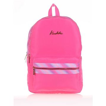 Kaukko K1581 Magic Gloss Pembe Sırt Çantası
