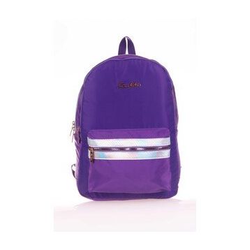Kaukko K1583 Magic Gloss Mor Sırt Çantası