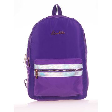 Kaukko K1583 Magic Gloss Mor Sırt Çantası