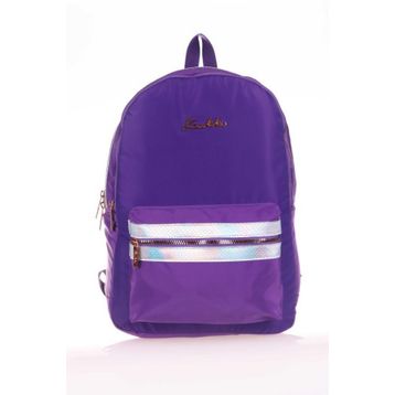 Kaukko K1583 Magic Gloss Mor Sırt Çantası