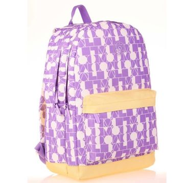 Kaukko K1657 Geo Lilac Wichlight Sırt Çantası