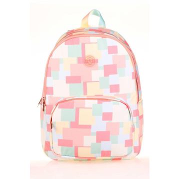 Kaukko K1754 Square Salmon Rainbow Sırt Çantası