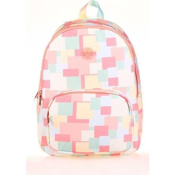 Kaukko K1754 Square Salmon Rainbow Sırt Çantası