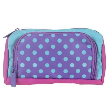 Kaukko K2298 3 Colors Plump Dots Kalem Çantası