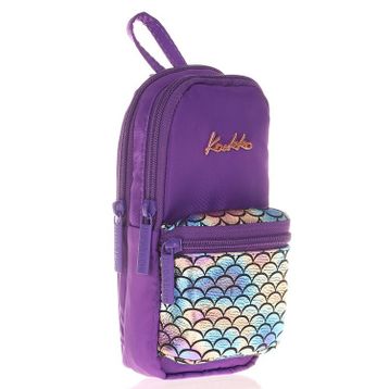 Kaukko K2474 Bright Junior Bag Scale Mor Kalem Çantası