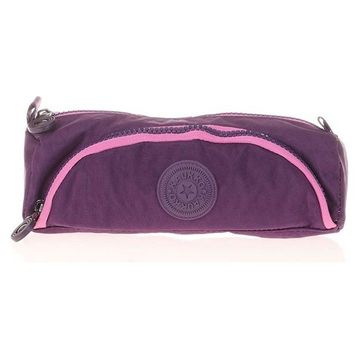 Kaukko K2520 Crazy Çift Bölmeli Mor Kalem Çantası