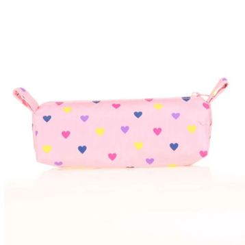 Kaukko K2580 Triangle Punch Pink Kalem Çantası