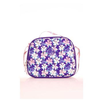 Kaukko K9038 Purple Double Stripe Beslenme Çantası