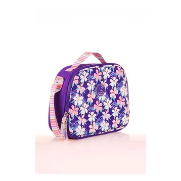 Kaukko K9038 Purple Double Stripe Beslenme Çantası