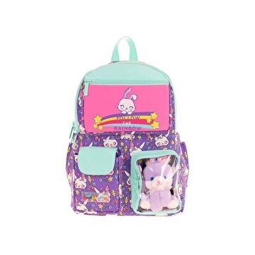 Kaukko L5242 Kids Plush Bunny Sırt Çantası