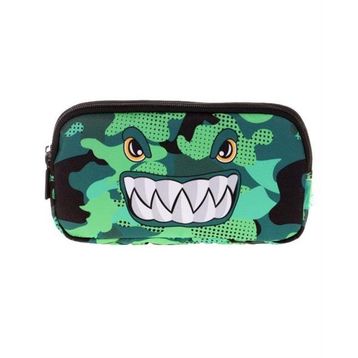 Kaukko L8121 Kids Love Square Dinosaur 3 Bölmeli Kalem Çantası