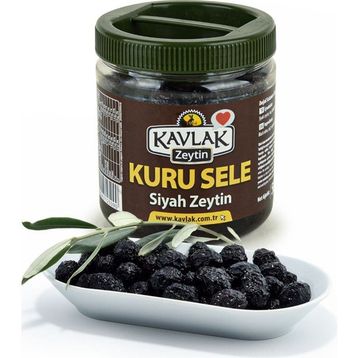 Kavlak 500 gr Kuru Sele Gemlik Siyah Zeytin