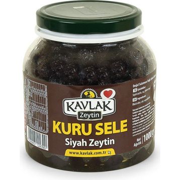 Kavlak Kuru Sele Gemlik Siyah Zeytin 1 kg