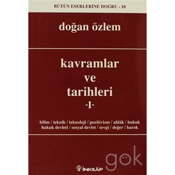 KAVRAM VE TARIHLERI 1 - DOĞAN ÖZLEM