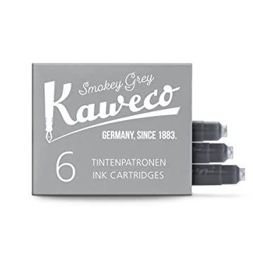 Kaweco 10000997 6'lı Duman Gri Kartuş