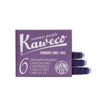 Kaweco 6'lı Mor Kartuş