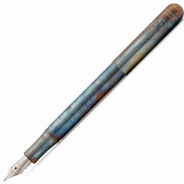 Kaweco Liliput M Uç Fireblue Stainless Steel Dolma Kalem