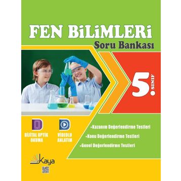 Kaya Yayınları 5. Sınıf Fen Bilimleri Soru Bankası