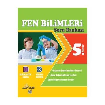 Kaya Yayınları 5. Sınıf Fen Bilimleri Soru Bankası