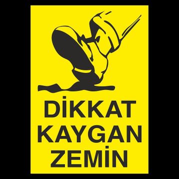 Kaygan Zemin Dikkat Levhası